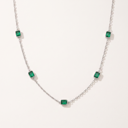 Verdant. Necklace - Silver