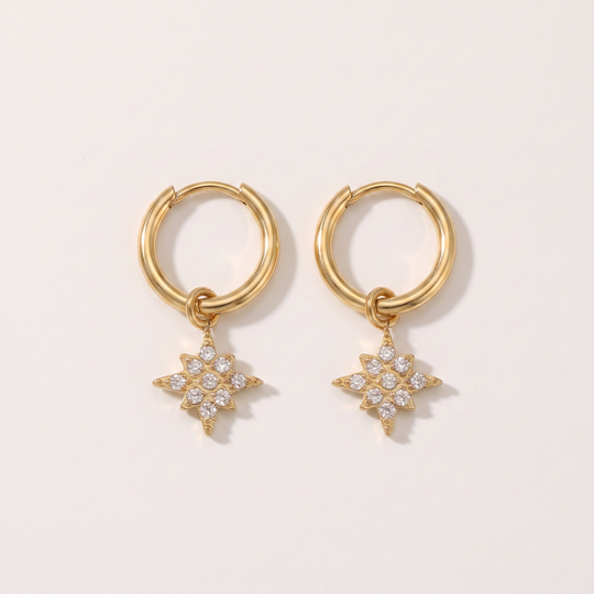 Radiant. Hoops - Gold