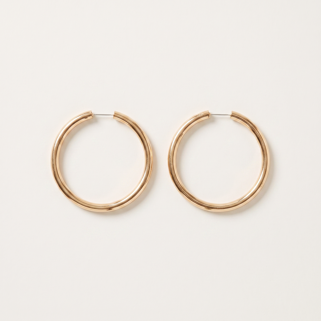 Column. Hoops - Gold