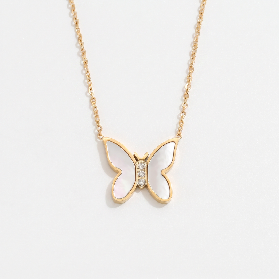 Wing. Choker - White