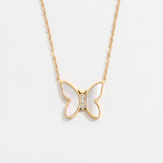 Wing. Choker - White