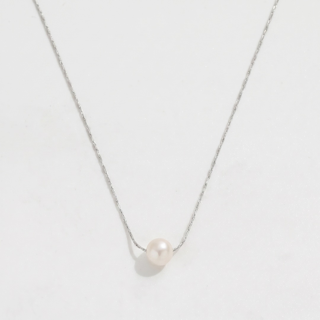 Mist. Necklace - Silver