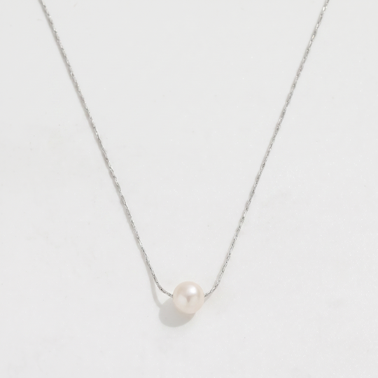 Mist. Necklace - Silver