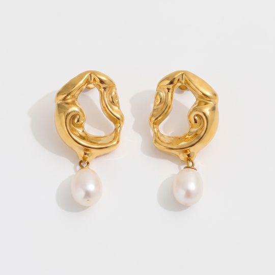Terra. Hoops - Gold
