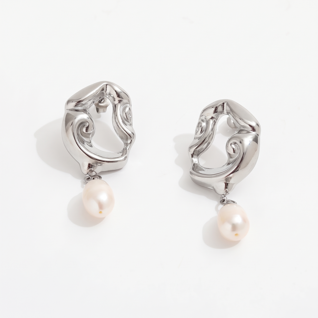 Terra. Hoops - Silver